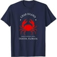 thumbnail image 1 of Crab Island Destin Florida Sandbar Souvenir Softstyle Unisex T-Shirt,Navy Color,Size 3T, 1 of 5