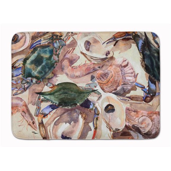 Crab Machine Washable Memory Foam Mat