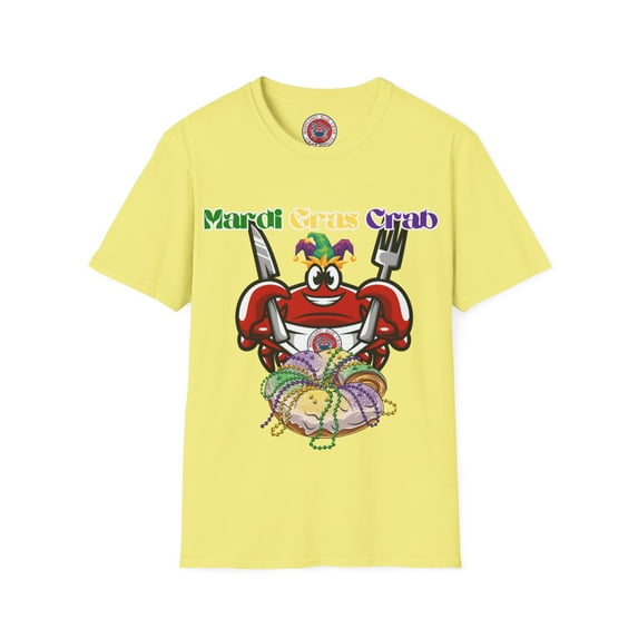 Crab Mardi Gras Softstyle T-Shirt