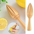 Crab Meat Extractor Manual Unpainted Solid Wood Kitchen Baking Supplies Log Juicing Tool