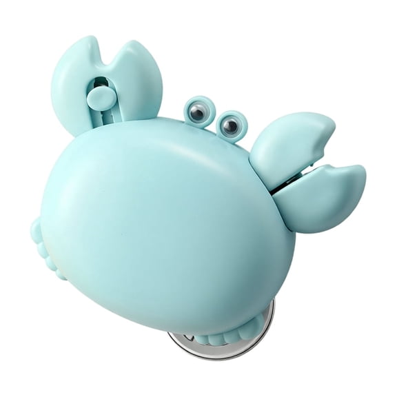 Crab Multifunctional Bottle Opener,4-in-1 Crab Shape Magnetic Fridge Magnet Mini Scissors Retractable Box Cutter Household Kitchen Multi Tool Home Office Daily Use (Blue)