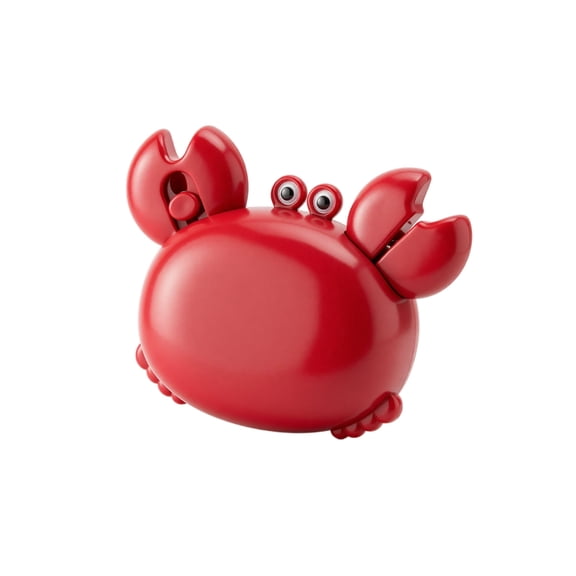 Crab Multifunctional Bottle Opener, 4-in-1 Fridge Magnets Multi Opener with Bottle Opener, Can Opener, Scissors and Cutter, Red