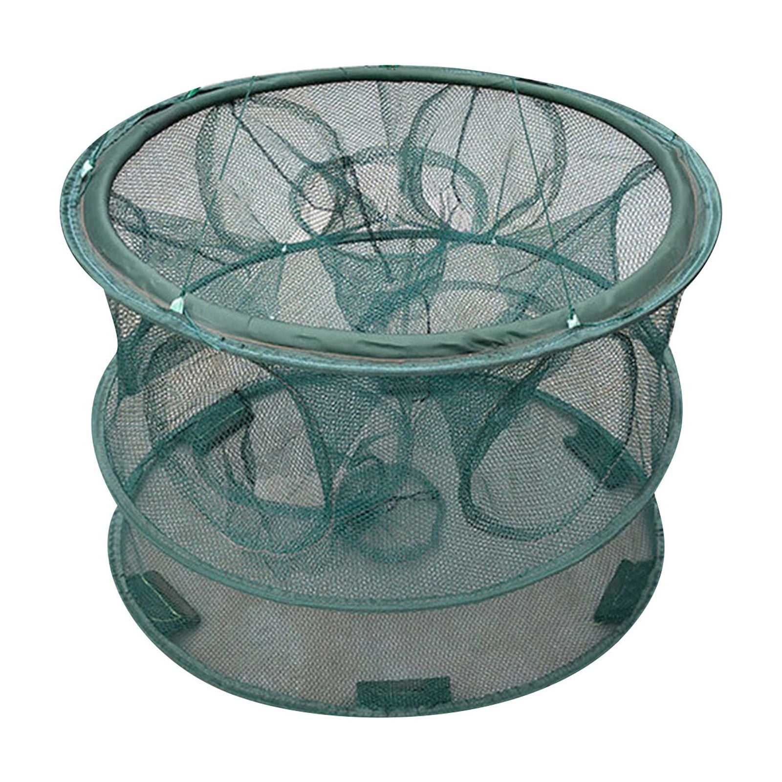 Crab Net,Crab Basket Crab Traps for Fishing,Portable Folded Fishing Net