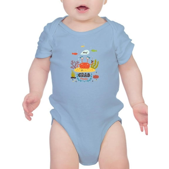 Crab Pirate Bodysuit Infant -Image by Shutterstock,  12 Months