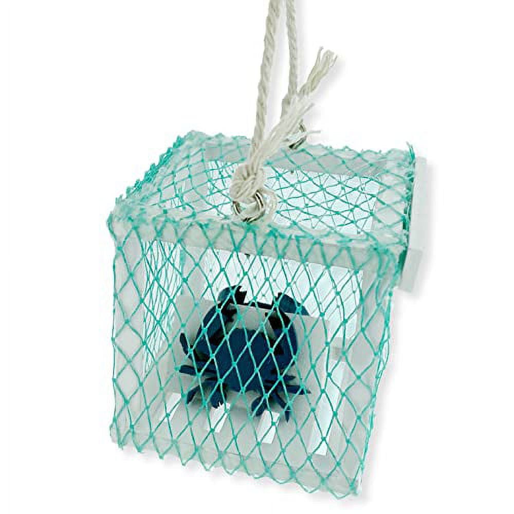 Crab Pot Christmas Tree Ornament Nautical Fishing Boat Theme