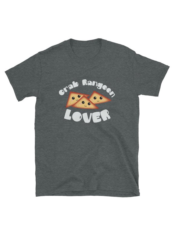 Crab Rangoon Lover Kawaii Chinese Food Short Sleeve Unisex Graphic T Shirt