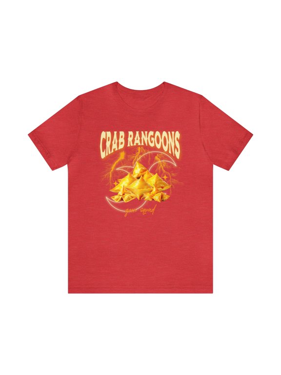 Crab Rangoon's Heavy Metal Wonton Shirt, Gift For Chinese Food Lover