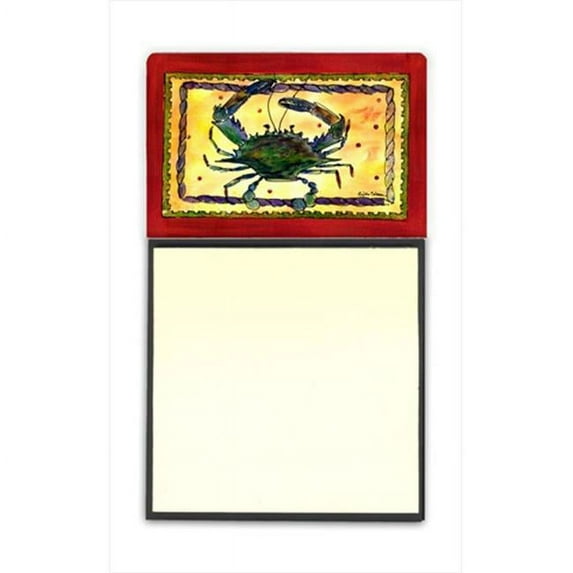 Crab Refiillable Sticky Note Holder or Postit Note Dispenser, 3 x 3 In.