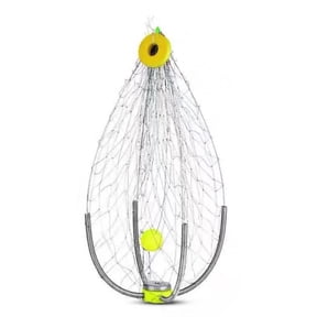 Crab Trap, Automatic Opening Closing Fishing Trap, Catcher, Multi-Species Use, Easy Deployment Design, for Lobsters, Shrimp, Crawfish, Pinfish, Saltwater, Freshwater, Dock