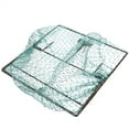 Crab Trap Minnow Trap, Crawfish Fish Trap for Bait Fish, Folded Crawdad