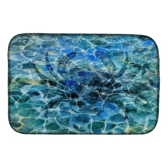 Crab Under Water Dish Drying Mat