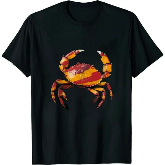 Crab Vintage Distressed t-shirt
