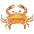 thumbnail image 1 of Crab Wall Decor Metal Art Decorations Sculpture Hanging Iron Animal Craft Pendant Garden Bedroom Outdoor Nautical Sea, 1 of 1