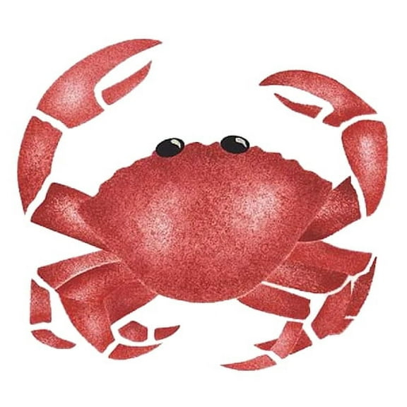 Crab Wall Stencil -E137 by Designer Stencils