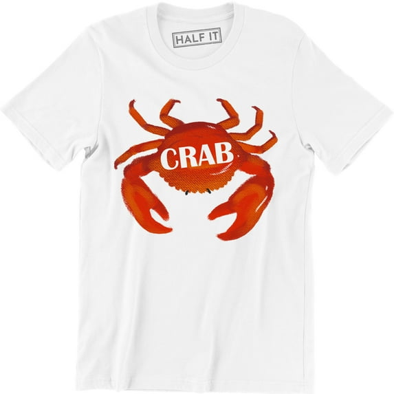 Crab Working Out Diet Funny Gift Sarcastic Food Lover Men's T-Shirt