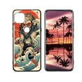 thumbnail image 1 of Crab-eating-Macaque-oni-154 Phone Case, Designed for Motorola G 5G Case Soft Silicon for women girls boys wife gift,Shockproof Phone Cover, 1 of 1