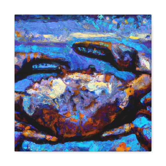 Crab in Post-Impressionism - Canvas
