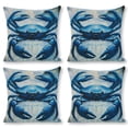 thumbnail image 1 of Crablinen throw pillowcase decoration pillowcase gifting preferred 18x18 inch cushion cover 4 sets sofa pillowcase sofa bedroom living room car, 1 of 8