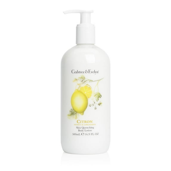 Crabtree & Evelyn Citron Honey & Coriander Skin Quenching Body Lotion - 16.9 fl oz/ 500ml