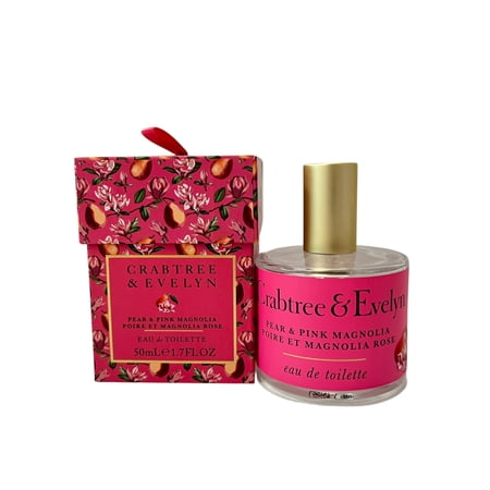 Crabtree & Evelyn Eau De Toilette Pear and Pink Magnolia 1.7 oz