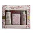 thumbnail image 1 of Crabtree & Evelyn Evelyn Rose 3pc Gift Set (Hand Therapy 3.5oz, Cleansing Bar 4.4oz,  Body Mist 4 fl oz), 1 of 4