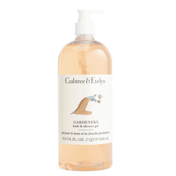Crabtree & Evelyn Gardners Bath and Shower Gel 33.8 oz Pump Body Wash