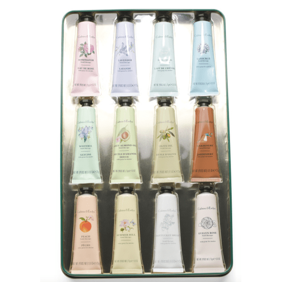 Crabtree & Evelyn Hand Therapy Hand Cream Gardners Nantucket Rosewater 12 Pack
