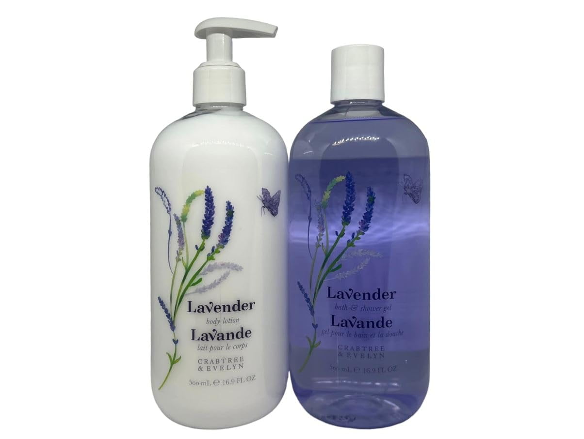 Crabtree & Evelyn Lavender Bath Set C33