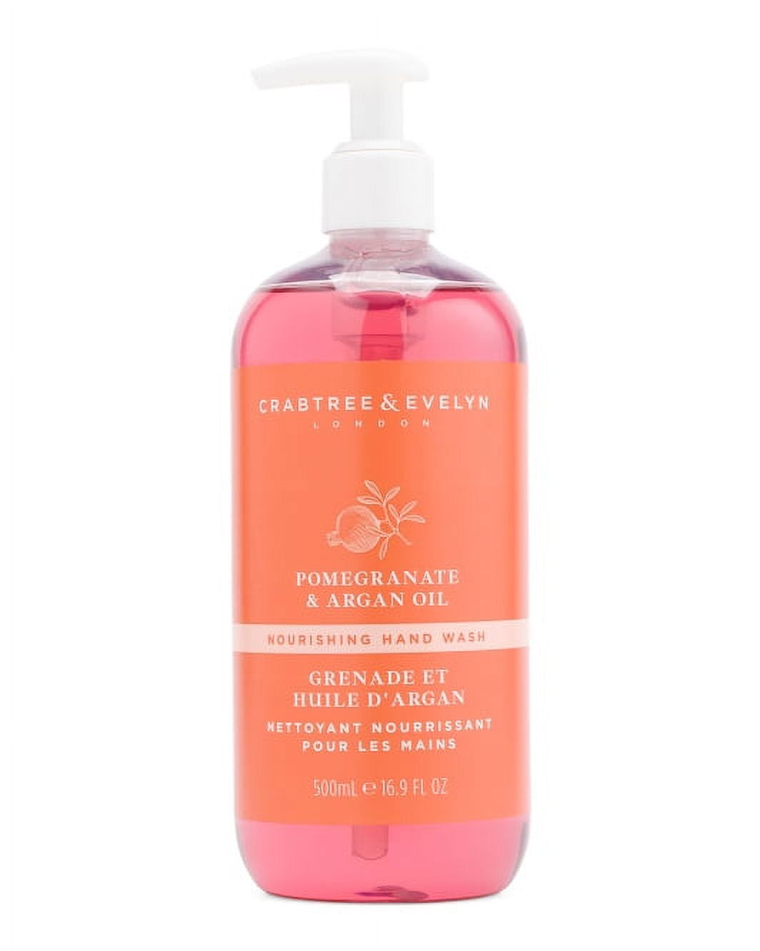 Crabtree & Evelyn Pomegranate And Argan Oil Nourishing Hand Wash 16.9 fl oz
