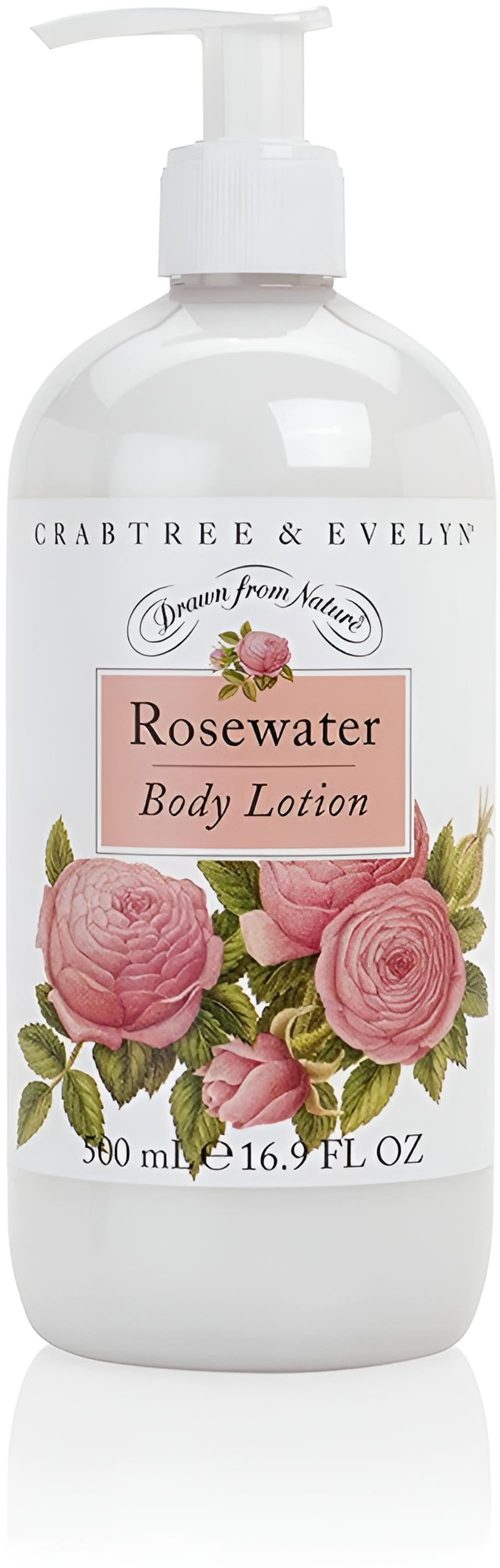 Crabtree & Evelyn Rosewater Body Lotion, Rosewater, 16.9 fl oz