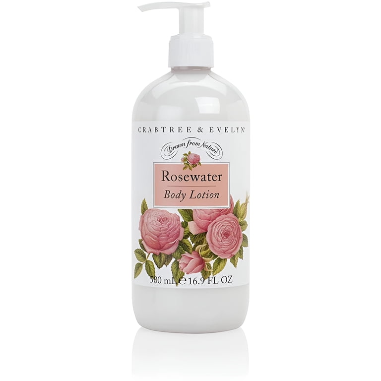 Crabtree and Evelyn, Body Lotion, 16.9 fl oz, Rosewater scent