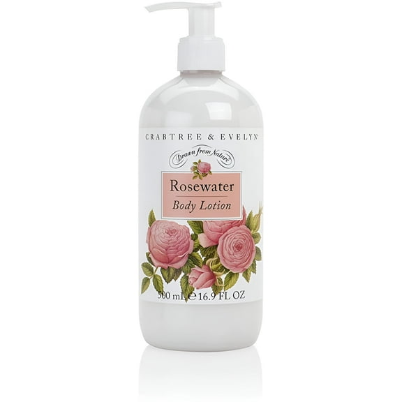 Crabtree & Evelyn Rosewater Body Lotion - 16.9 fl oz/ 500ml
