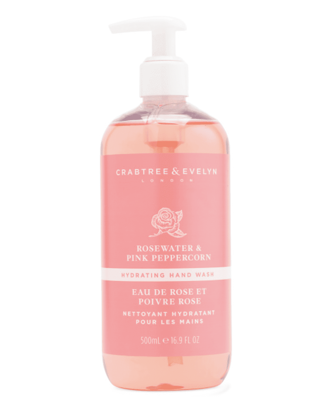 Crabtree Evelyn Rosewater Pink Peppercorn Hydrating Hand Wash