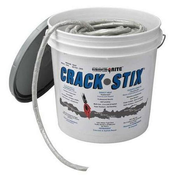 Crack Filler 10 lb, Pail, Crack Rite, Acrylic Latex, Gray