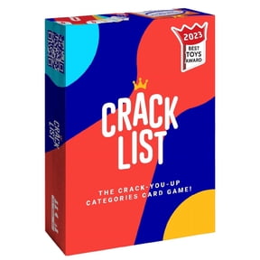 SAVANA Crack List - The Crack-You-Up Categories Card Game, 2+ Players, Quick and Hilarious Game for Kids, Teens and Adults, Family Board Games