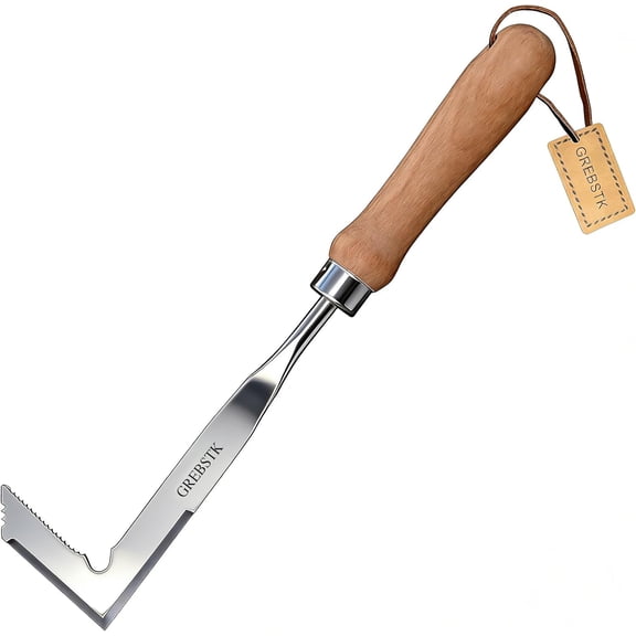 Crack Weeder Crevice Weeding Tool Manual Weeder Beech Handle Lawn Yard Gardening Tool