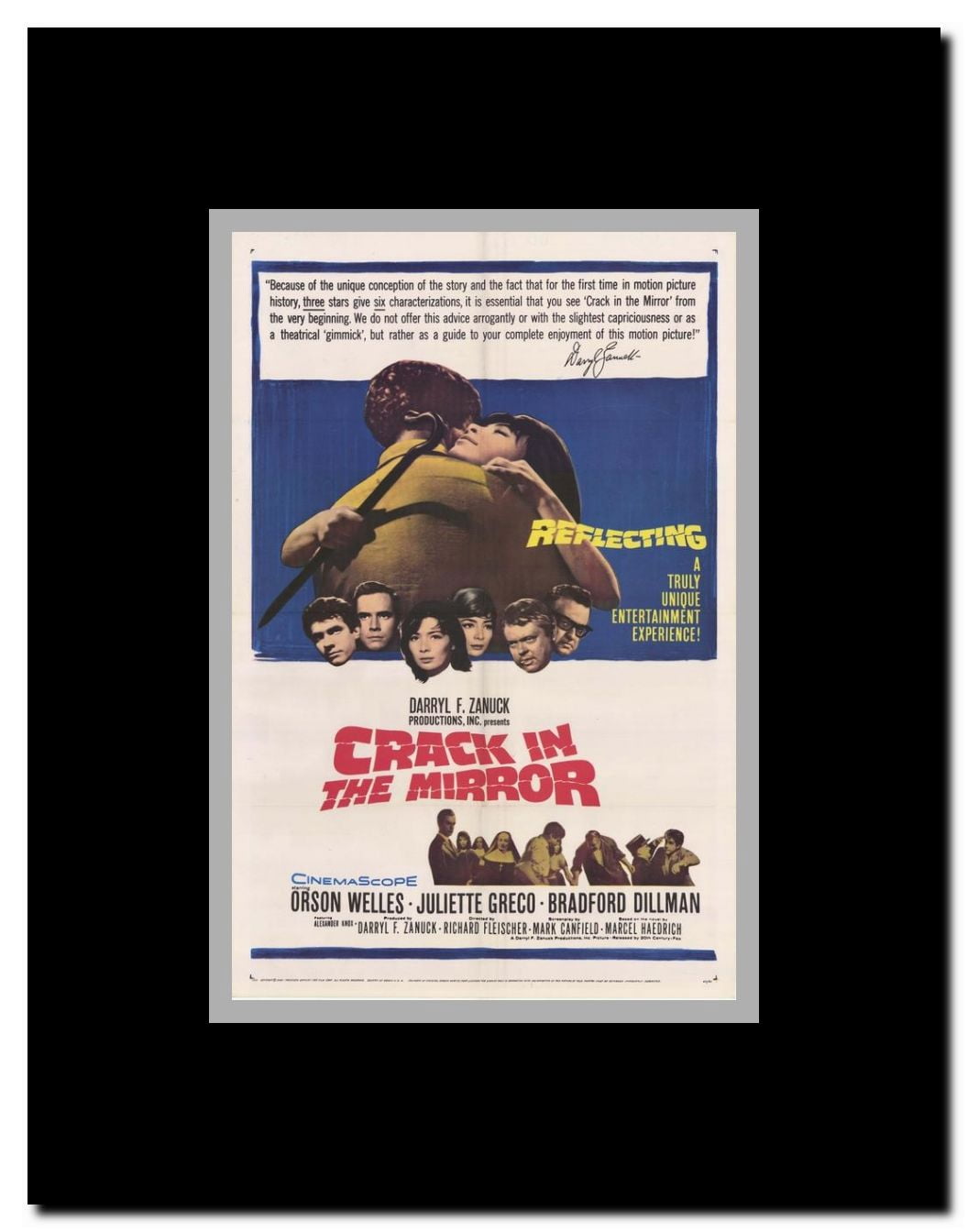 Crack in the Mirror Framed Movie Poster
