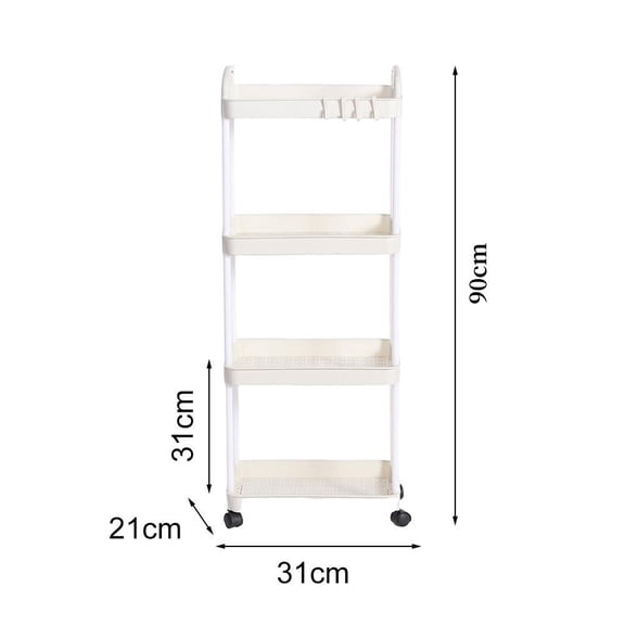 Crack rack kitchen seasoning refrigerator gap storage cabinet Snack Cabinet