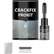 CrackFix Pro Kit,CrackFix Pro Kit Nexa Car Windshield Crack Repair Fluid Kits,Repair Fluid Quick Fix for Chips, Cracks, Star-Shaped Crack,Car Glass Repairs Without Stress 1Set