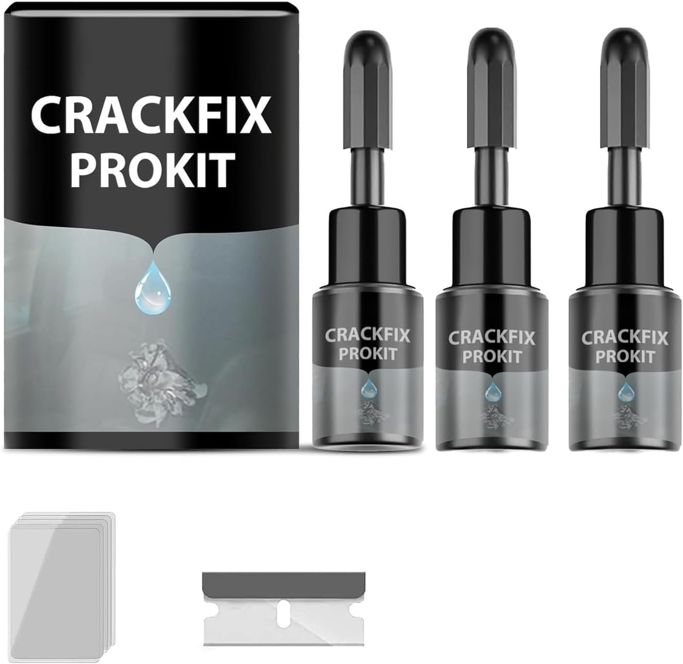 Quick Crack Move CrackFix Pro Kit,CrackFix Pro Kit Nexa Car Windshield Crack Repair ...