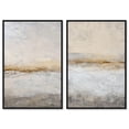thumbnail image 1 of Cracked Earth Serenity Canvas Print Abstract Wall Decor Set by Art Remedy, Black Frame, 20 x 30, 1 of 6