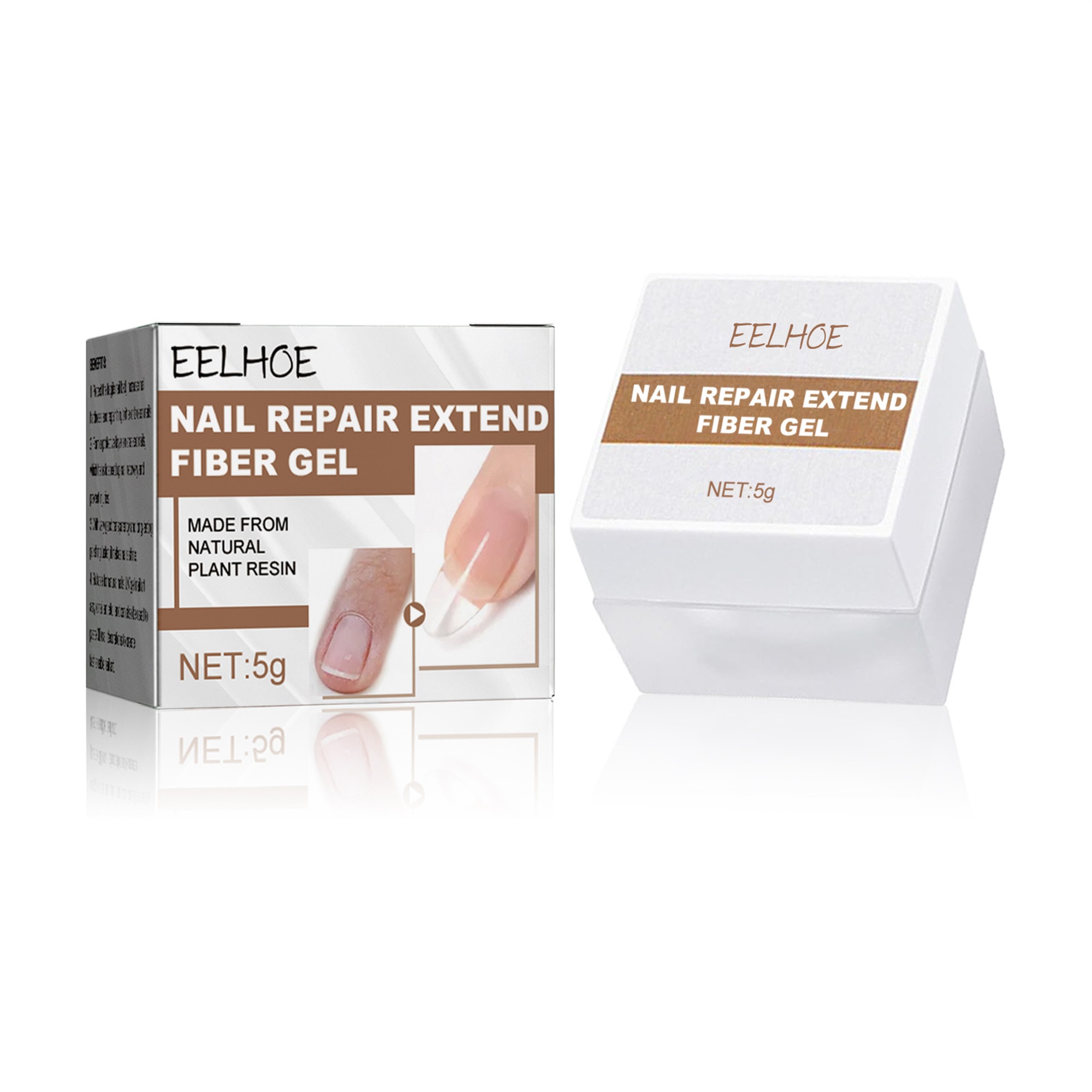 Cracked Nail Repair Gel for Restore Weak Nail Broken Nail Damaged Nail