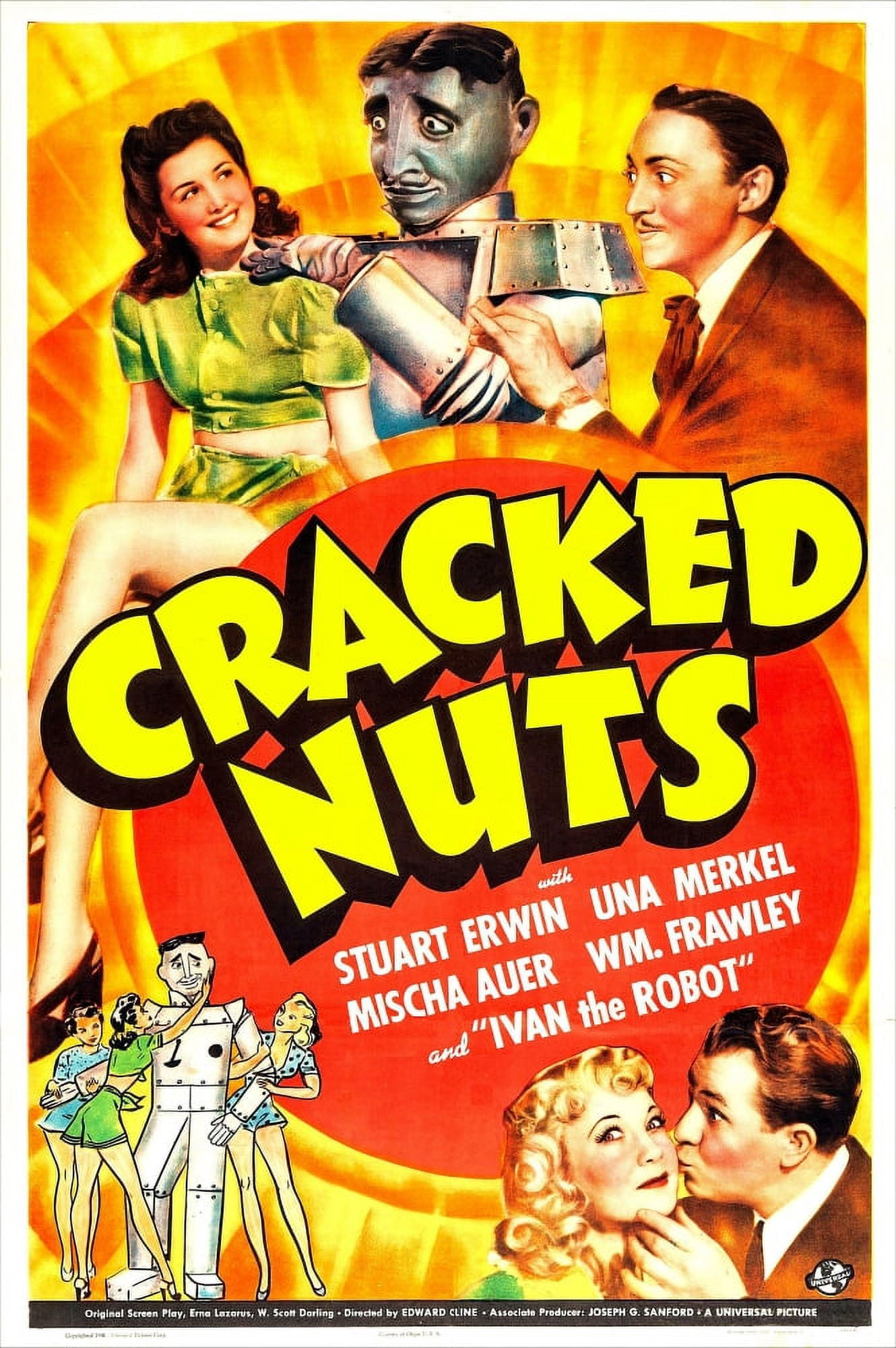 Cracked Nuts U Canvas Art - (11 x 17)