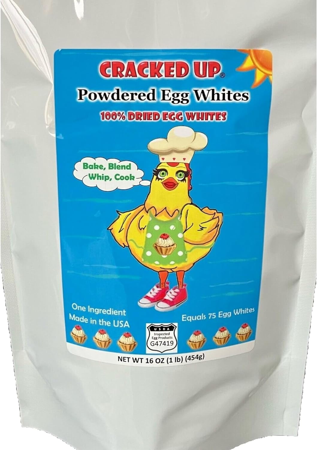 Cracked Up 1 Lb 16oz Egg White Powder Use For Baking Desserts cracked-up-1-lb-16oz-egg-white-powder-use-for-baking-desserts