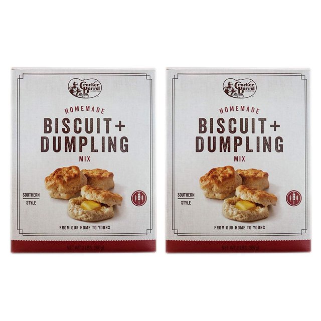 Cracker Barrel Biscuit and Dumpling Mix 2 Lbs Pack Of 2! Easy Premade Mix Makes Biscuits Or