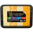 thumbnail image 1 of Cracker Barrel Cracker Cuts Pepper Jack, Cheddar Jack, Asiago & Extra Sharp Cheddar Cheese Slice Variety Pack, 48 ct Tray, 1 of 3