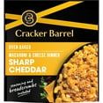 thumbnail image 1 of Cracker Barrel Oven Baked Mac and Cheese, 1 Pouch, for Easy Dinner or Dinner Sides, Sharp Cheddar Flavor, No Artificial Flavors or Dyes, 12.3 oz, 1 of 14