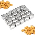 thumbnail image 1 of Cracker Cutter for Gold Fish,Stainless Steels Small Cookie Cutters,25 Cavity Fish Cookie Cutter,Mini Gold Molds for Crackers,Non-stick Dough, 1 of 7