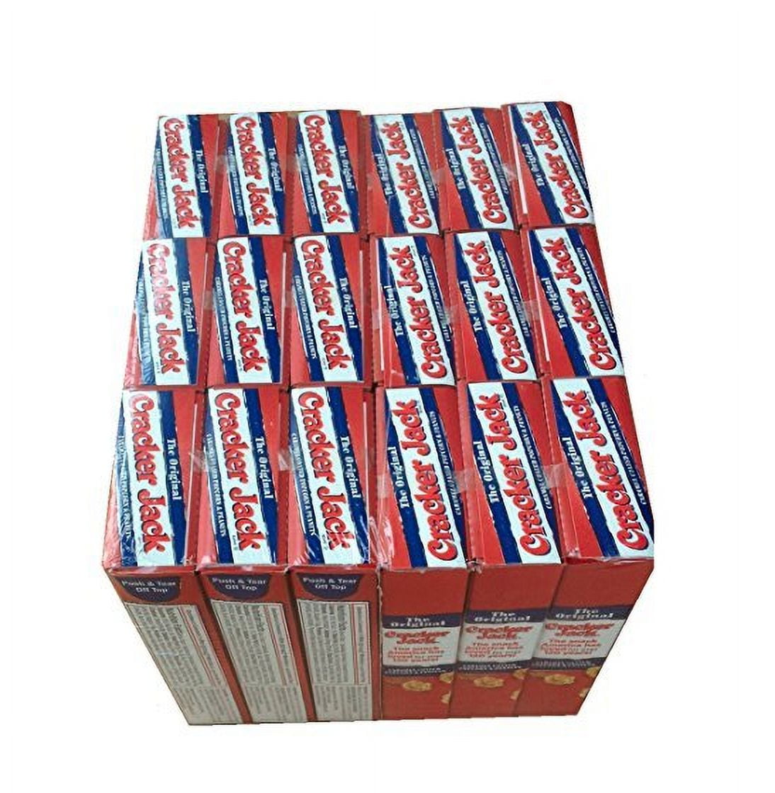 Cracker Jacks Boxes Original 18 Packs of 1 Oz Caramel Coated Popcorn
