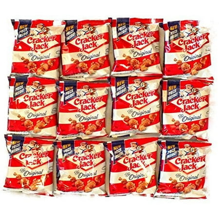 Cracker Jacks Fun Snack Pack, 1.25 Oz, 12 Count
